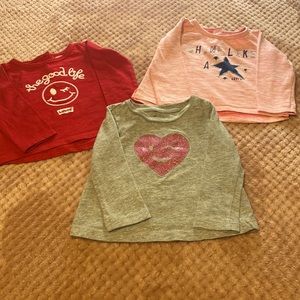 Gently used bundle of shirts.